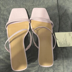 White Strappy Sandals